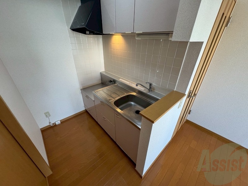 キッチン　キッチンはスペースも広々していて使いやすそうですよ！