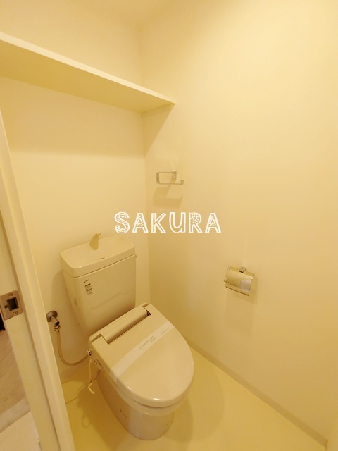 トイレ　落ち着いた色調のトイレです♪