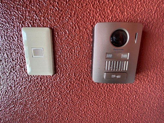 セキュリティ　※別部屋の写真です