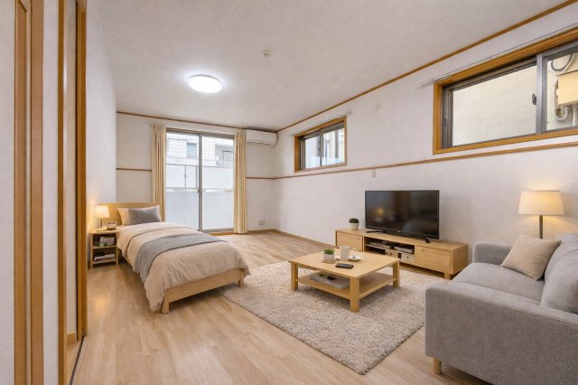 居室・リビング　家具配置イメージ画像です