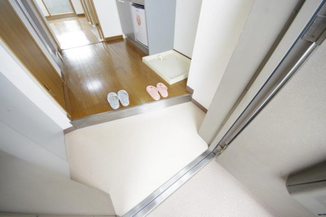 玄関　ゆったりとした玄関です