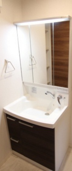 洗面設備　他号室のお写真です