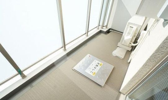 バルコニー　バルコニーがあります