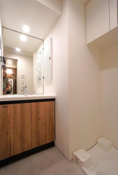 洗面設備　※別部屋の参考写真です。