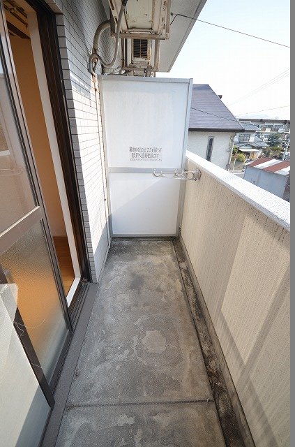 バルコニー　別号室の写真です。