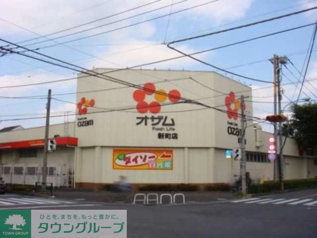 スーパー　スーパーオザム新町店（スーパー）まで690m