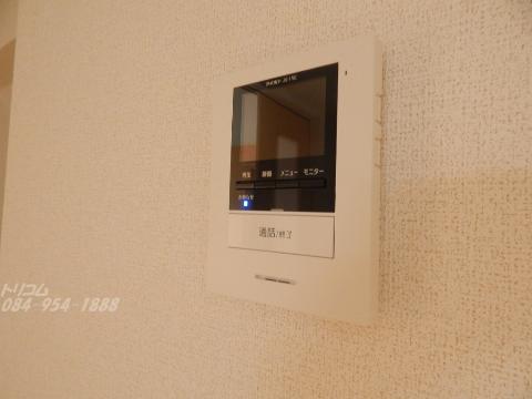 セキュリティ　カメラ付インターホン（イメージ）