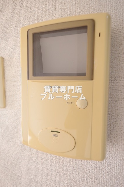 セキュリティ　モニター付きのインターホンです！