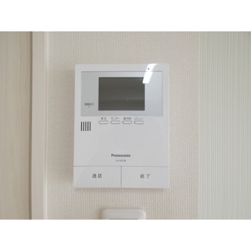 セキュリティ　ＴＶモニターで訪問者を確認できます