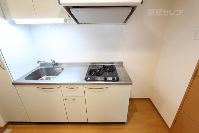 キッチン　２０２号室の写真です。