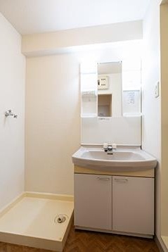 洗面設備　忙しい朝には欠かせない洗面所です♪