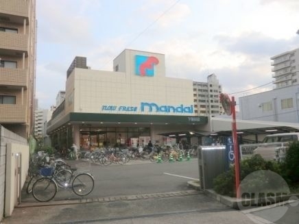 スーパー　万代下新庄店（スーパー）まで572m