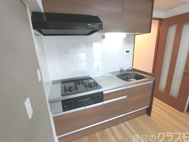 キッチン　自炊の捗りそうなキッチンです。