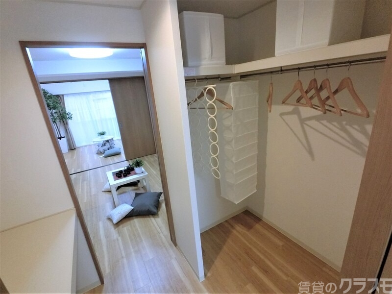 収納　収納が広々です！