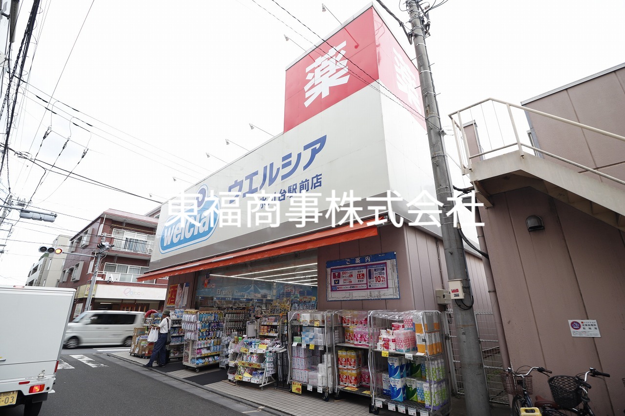 ドラックストア　ウエルシア氷川台駅前店（ドラッグストア）まで901m