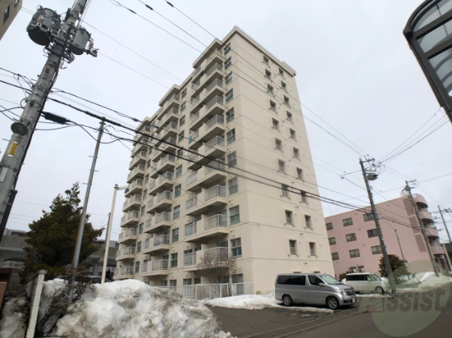 建物外観　札幌市北区新琴似７条「アルファヒル麻生」