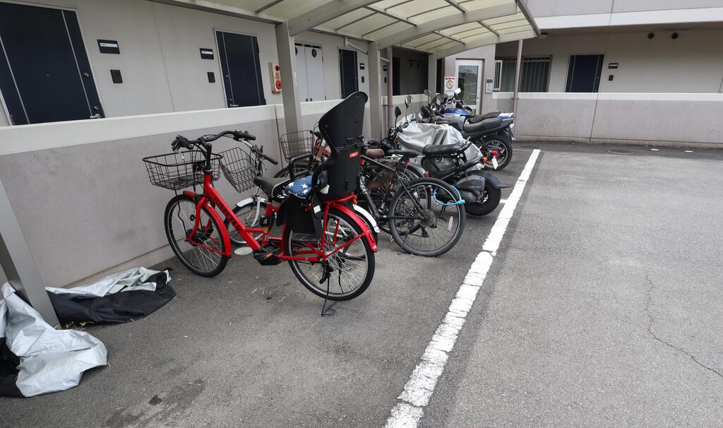 ロビー　駐輪場