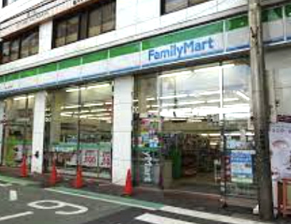 コンビニ　ファミリーマート 幡ヶ谷駅南店（コンビニ）まで345m