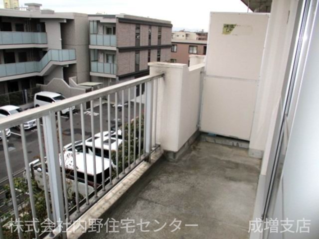 バルコニー　南面のバルコニー