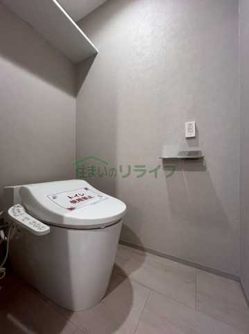 トイレ　※参考写真です。同じ間取りの別部屋になります。