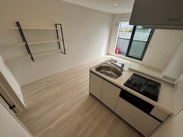 キッチン　実際のお部屋の写真です。