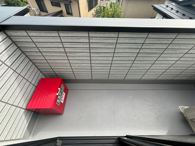 バルコニー　実際のお部屋の写真です。