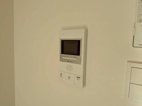 セキュリティ　カメラ付インターホン（イメージ）