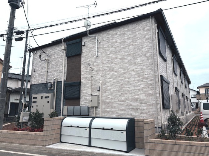 建物外観　建築中