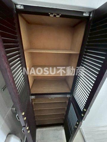 収納　大きなスペースがあり、収納には困りません