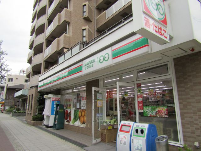 コンビニ　ローソンストア100 LS東住吉田辺店（コンビニ）まで216m