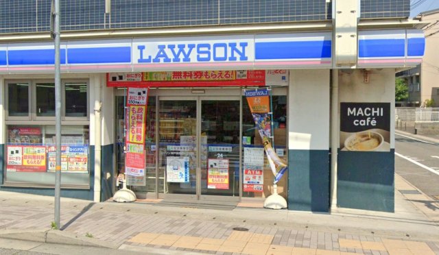 コンビニ　ローソン　神戸森南町一丁目店（コンビニ）まで24m