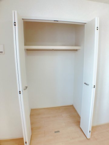収納　クローゼット3ヵ所、物入1ヵ所のたっぷり収納