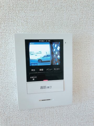 セキュリティ　防犯設備カラーTVモニターホン