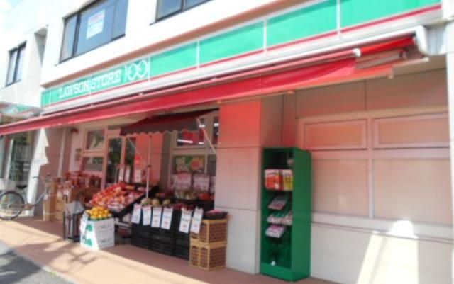 コンビニ　ローソンストア100（コンビニ）まで654m