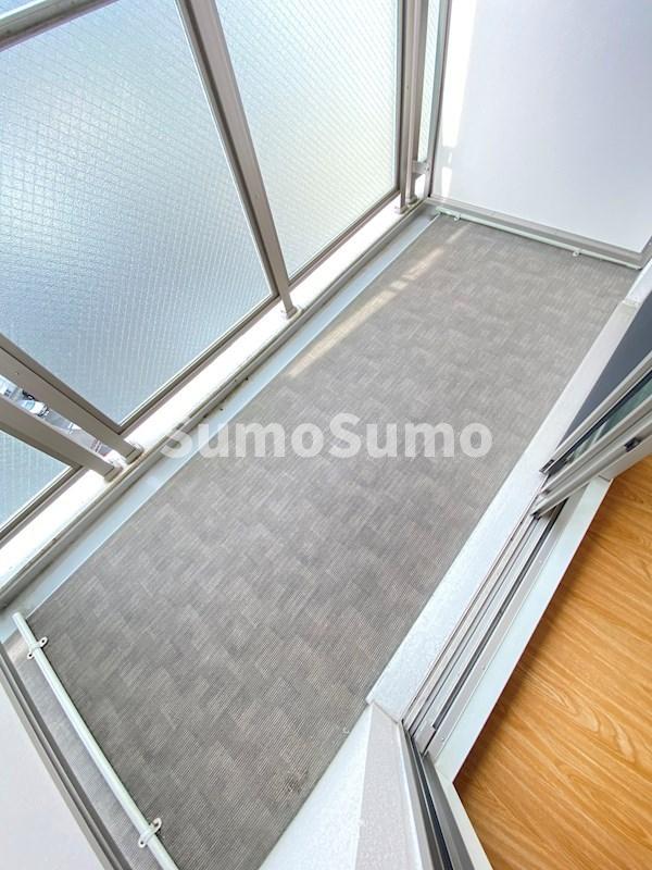 バルコニー　落ち着いた時間を過ごせるバルコニーです