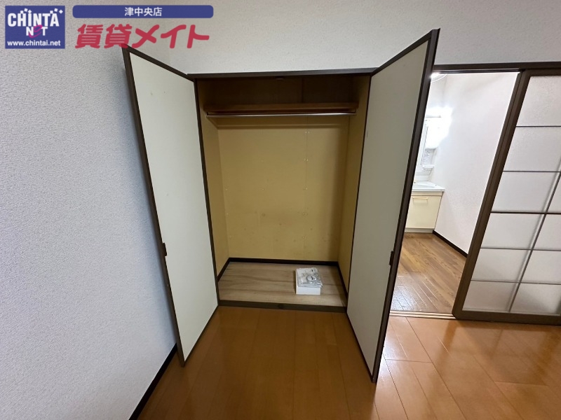 収納　同じ物件、別部屋の写真です