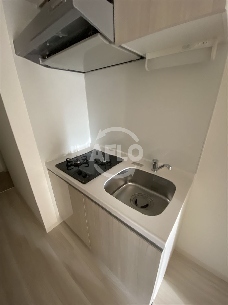 キッチン　LaDouceur谷町　2口ガスシステムキッチン