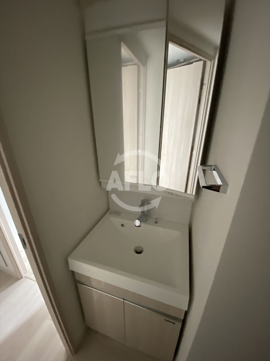 洗面設備　LaDouceur谷町　洗面化粧台