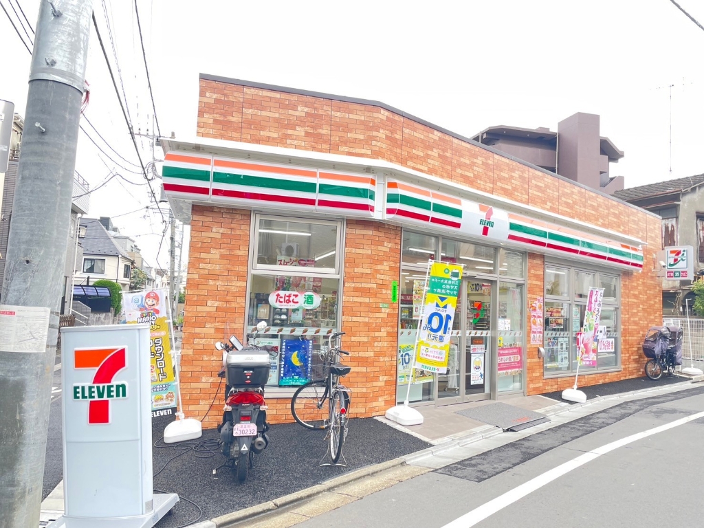 コンビニ　セブンイレブン 千住宮元町店（コンビニ）まで511m