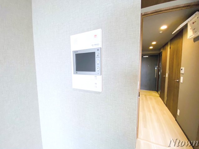セキュリティ　モニター付きインターホンです。