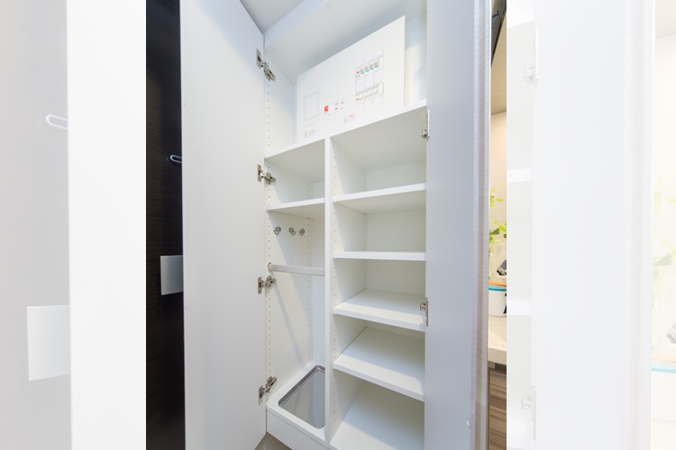 収納　モデルルーム