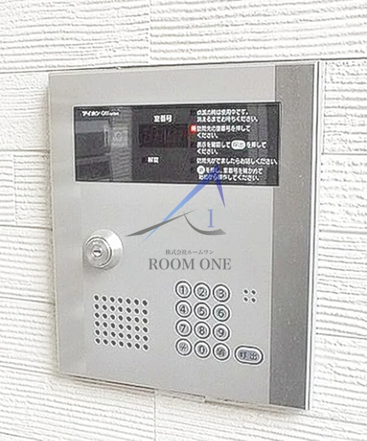 セキュリティ　オートロックです。