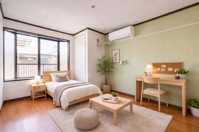 居室・リビング　家具配置イメージ画像です。