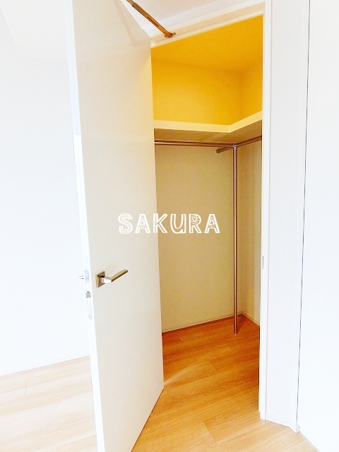 収納　お荷物の多い方でも安心のクローゼット付き♪