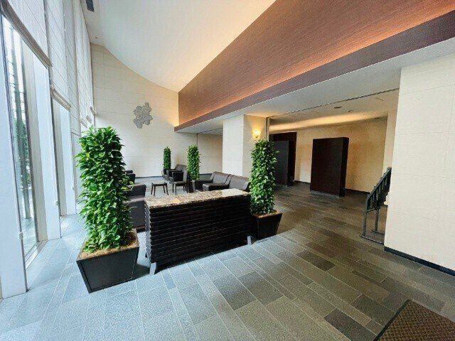 ロビー　共有スペースです