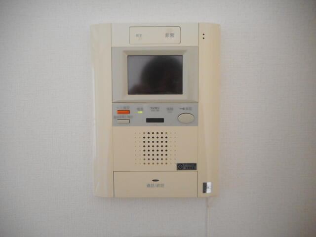 セキュリティ　モニタ付きインターホンです