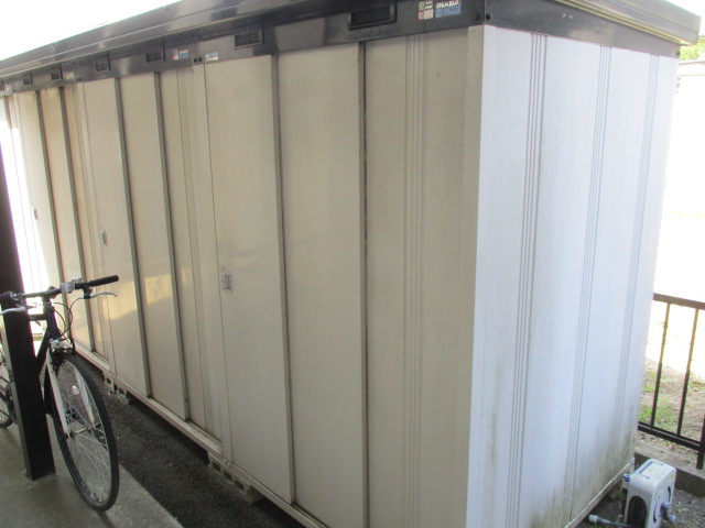 その他設備　各戸専用の物置あり。タイヤ等も収納できて便利です！