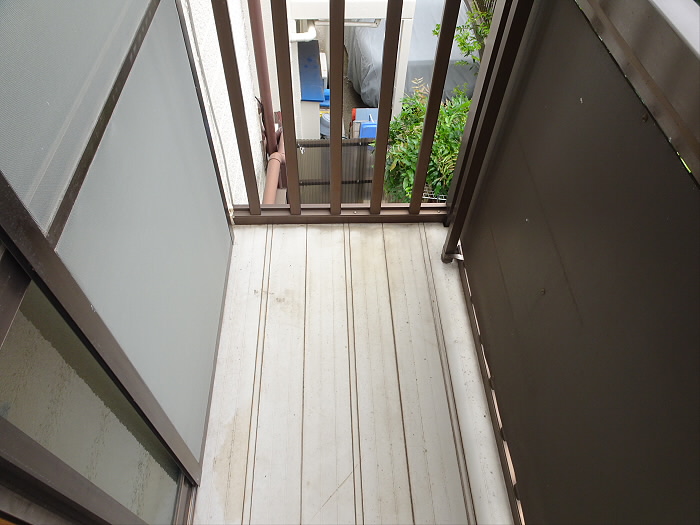 バルコニー　バルコニーがあります