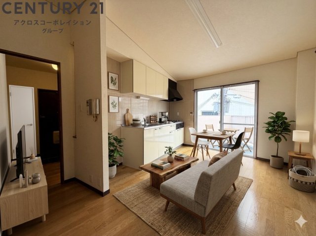 居室・リビング　画像中の家具はAIにより配置加工しているため付属しません