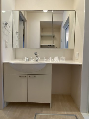 洗面設備　【ライジングサン西宮 A棟】ライジングサン西宮A棟105 洗